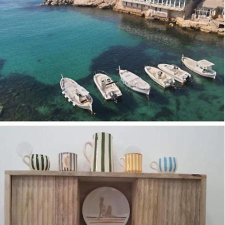 "La Baigneuse" Vallon Des Auffes Marseille Exterior photo